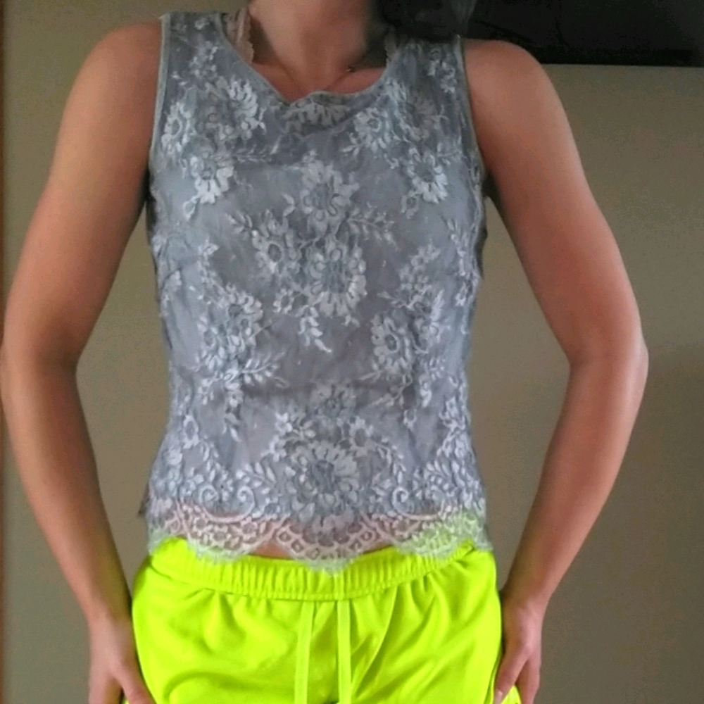 Escada Silvery Top